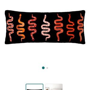 Jungalow snake pillow